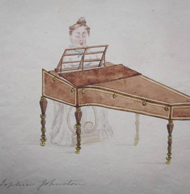 Sophia Johnston, artist or sitter unknown
